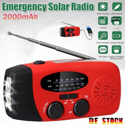 2000mah solar radio - 2000mah,