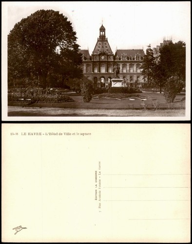Cpa havre hôtel - havre, de