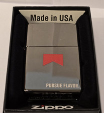Zippo ® Marlboro Pursue Flavor 150 chrome USA Feuerzeug Sturmfeuerzeug I22 I 22