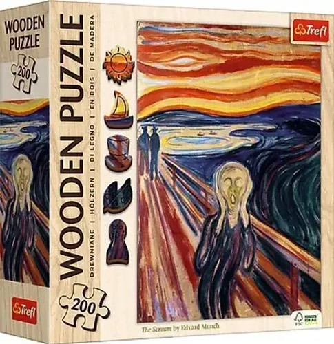 Holz puzzle 200 der - 200,