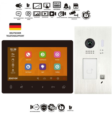 Einfamilien videosprechanlage - einfamilien,