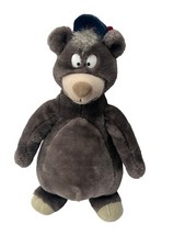 Disney Balu der Bär Plüschtier mit Hut ca. 30 cm Kuscheltier Stofftier Selten