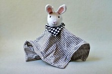 Ikea Hase Leka Kaninchen gestreift Schmusetuch Kuscheltuch Schnuffeltuch (T181)