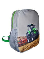 Jungen Kindergarten Kinder Rucksack Traktor Egge Fotodruck Landwird Trecker RS06