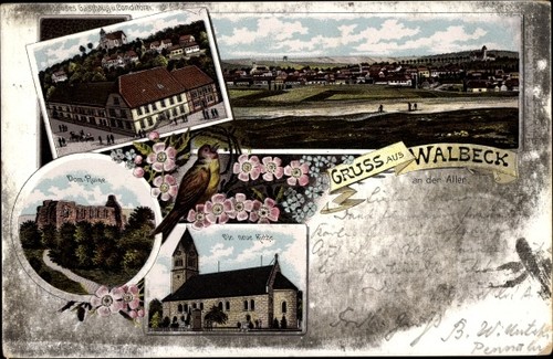 Litho walbeck der aller - walbeck,