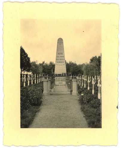 Orig foto denkmal grab - orig.,