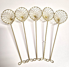 5 x Fondue Sieb Feuertopf Sieb