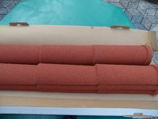 Firsthauben, Gratkappen, 3-fach, Dekra icopal, ziegelrot 4x neu, unbenutzt