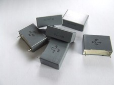 6 x Kondensatoren 0,44µF 250V-  MKP  radial RM 22,5mm