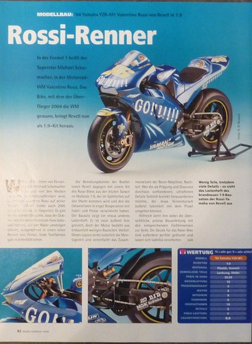 Motorrad yamaha yzr rossi - yamaha, yzr-m1