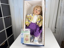 Doris Stannat Vinyl Künstlerpuppe Puppe 60 cm  Top Zustand   