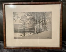 Hans Richard v. Volkmann, Radierung