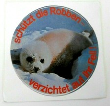Werbe-Aufkleber Schützt die