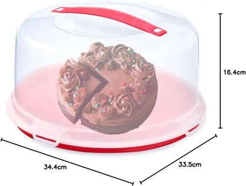 Kuchenbox kunststoff rot - rot, &