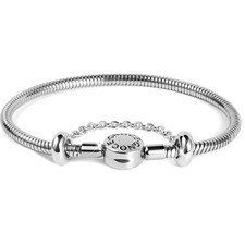 Edelstahl charm armband damen - edelstahl,