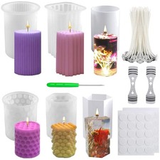 Kerzenform Set, Silikon Kerzen
