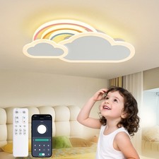 Led dimmbar wolken regenbogen - wolken,