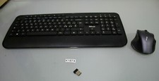 Trust Mezza Tastatur und Maus Wireless Italienisch (K1874-R35)