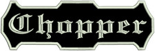 Chopper rückenaufnäher patch - chopper,