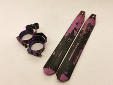 KTM LC4 620 1994-99 Federgabelabdeckungen vorne Schutzhalterungen Set