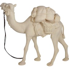 Holz Krippen Figur KAMEL MIT