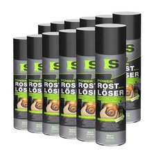 Spraytive 12x 500ml Power Rostlöser mit MOS2 – Kriechfähiges Rostentferner-Spray
