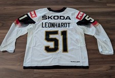GAME WORN TRIKOT DEB Danjo Leonhardt #51 * Straubing Tigers * Eishockey mit LOA