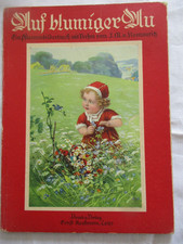 ALTES KINDERBUCH Auf blumiger