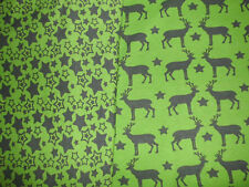 1,8 Meter Magic Deer Janeas Stretchjersey Bio Baumwolle GOTS Stoffpaket Sterne