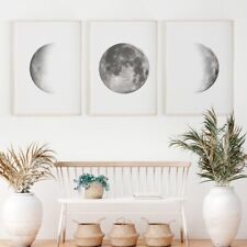 Poster Mond Mondphasen