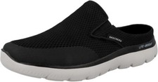 SKECHERS  Herren Pantolette Sabot Clog  SUMMITS  black