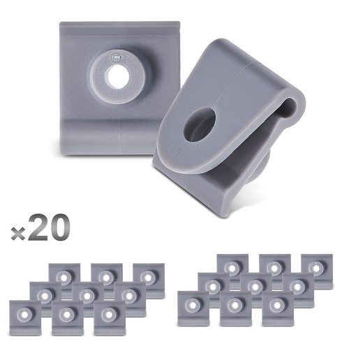 20x befestigungsclips - 20x,