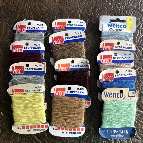 Stopfgarn wenco konvolut - 12, x