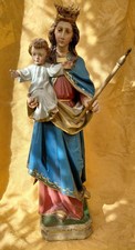 Madonna mit Kind, Holz, 58 cm, um 1910, neobarock/historistisch