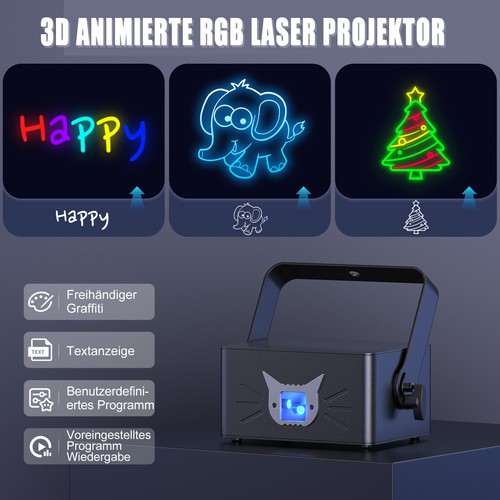 25w rgb animation - 3d,