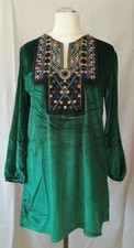 Vintage Ethno Samt Kleid mit