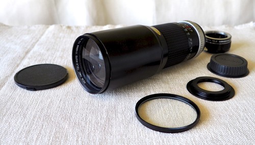 400mm super teleobjektiv 2x - super, +