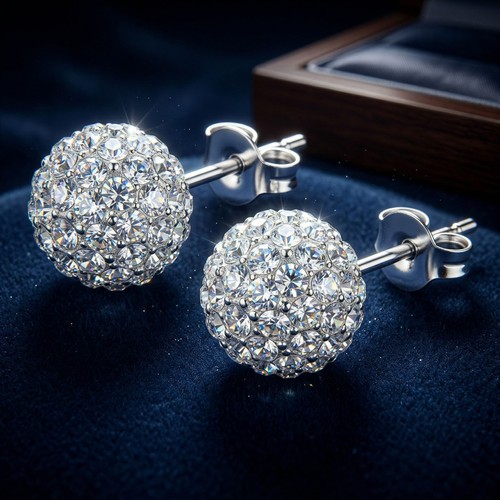 Shamballa ohrringe silber - ohrringe,