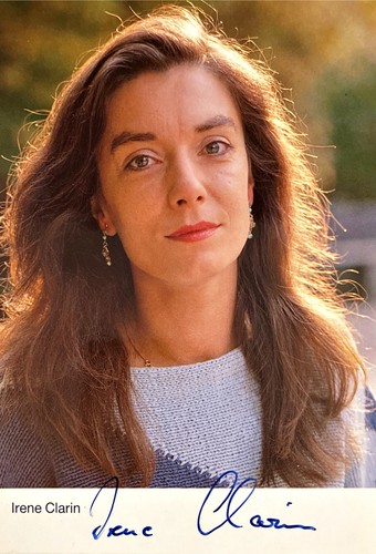 Autogramm irene clarin - autogramm,