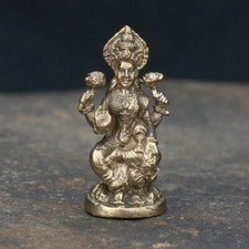 Mini lakshmi figur aus messing - figur,