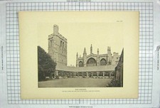 Original alter antiker Druck