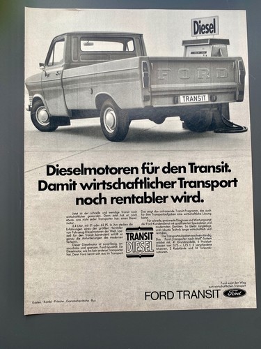 Ford transit diesel pritsche - diesel,