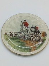 Porzellan Alter Wandteller H&G