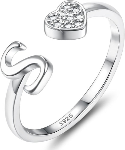 Herz ring silber 925 - herz, damen