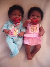 Zwillinge Reborn Rebornbaby  Rebornpuppe Puppe farbig Puppenbaby Babypuppe