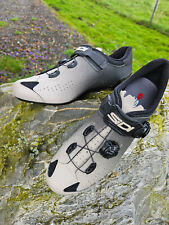 Sidi Genius 10 Rennrad Schuhe Grey/Black System SPD SL Carbon Composite Sohle