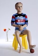 Kinderpuppe Mannequin Kind Junge boy BB-12 Schaufensterpuppe kids sitzend