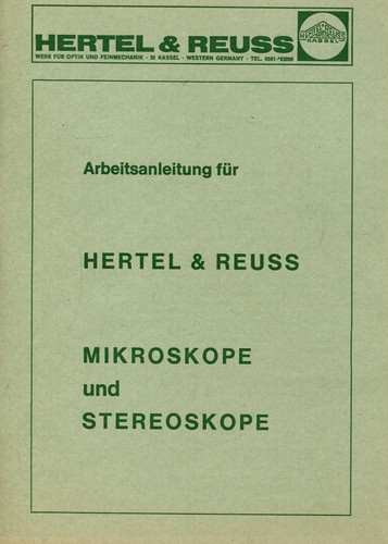Arbeitsanleitung für - o.a.,