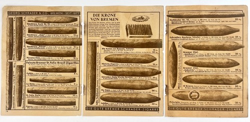 Alte original werbung - 3x,