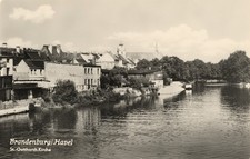 AK BRANDENBURG an der Havel St. Gotthardt Kirche 1958 DDR Brandenburg H. Sander